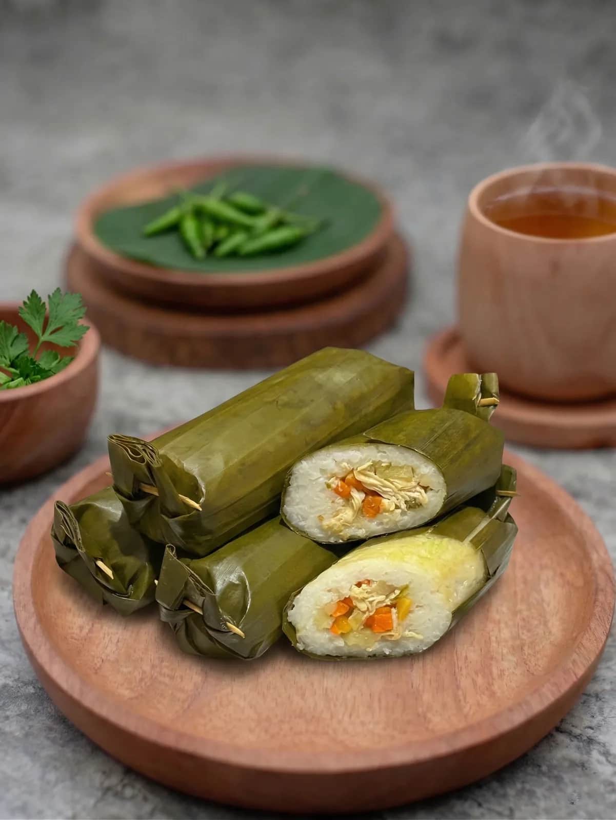 Lontong Isi Ayam