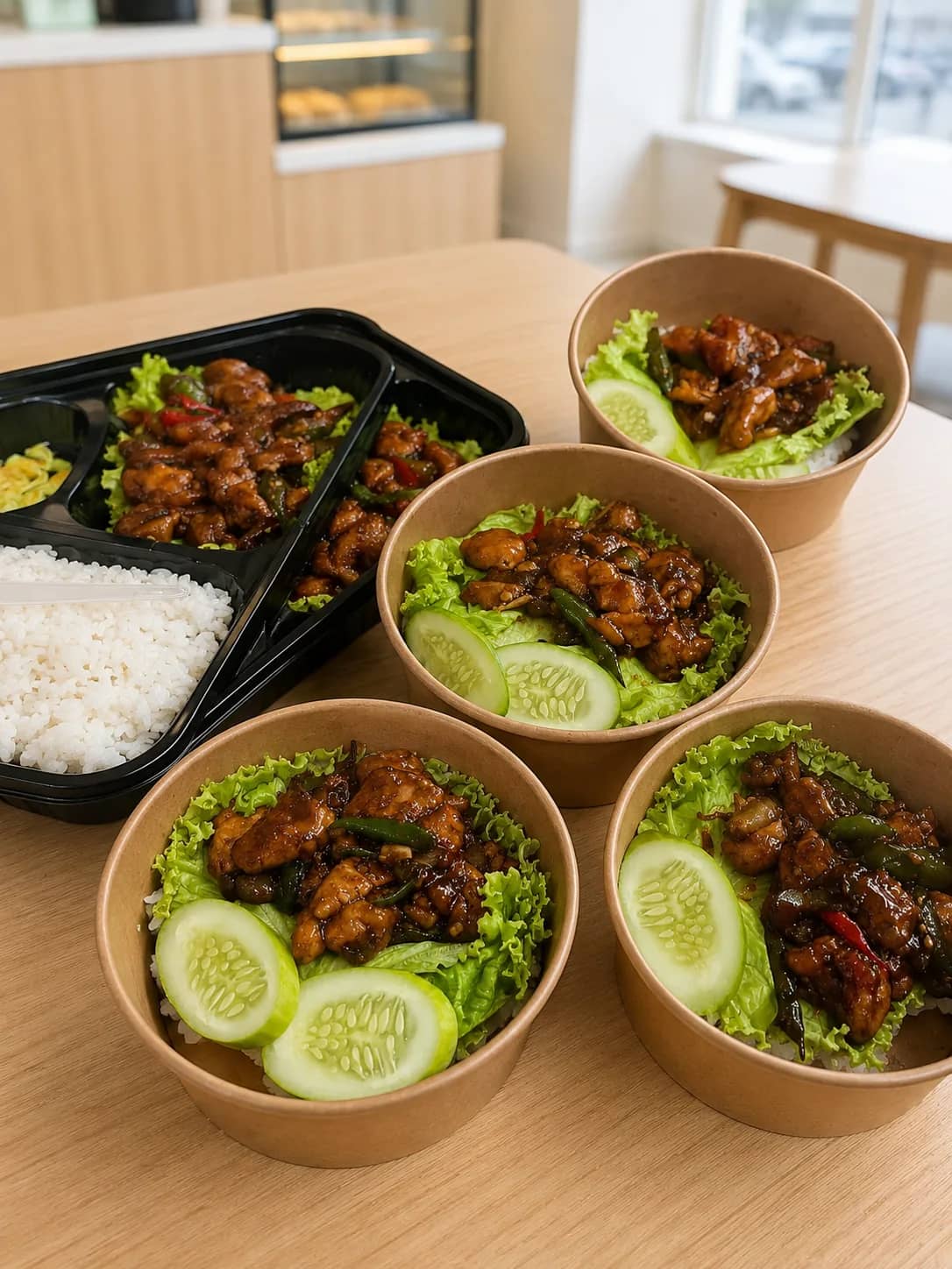 Nasi Lada Hitam Rice Bowl