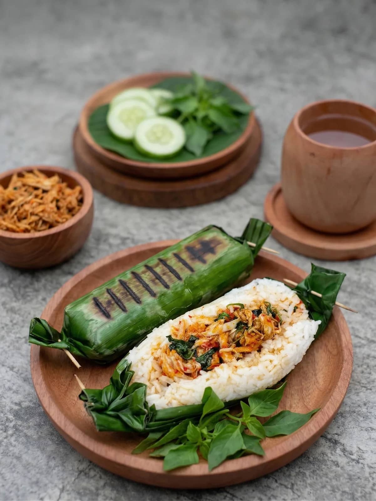 Nasi Bakar Ayam Suwir