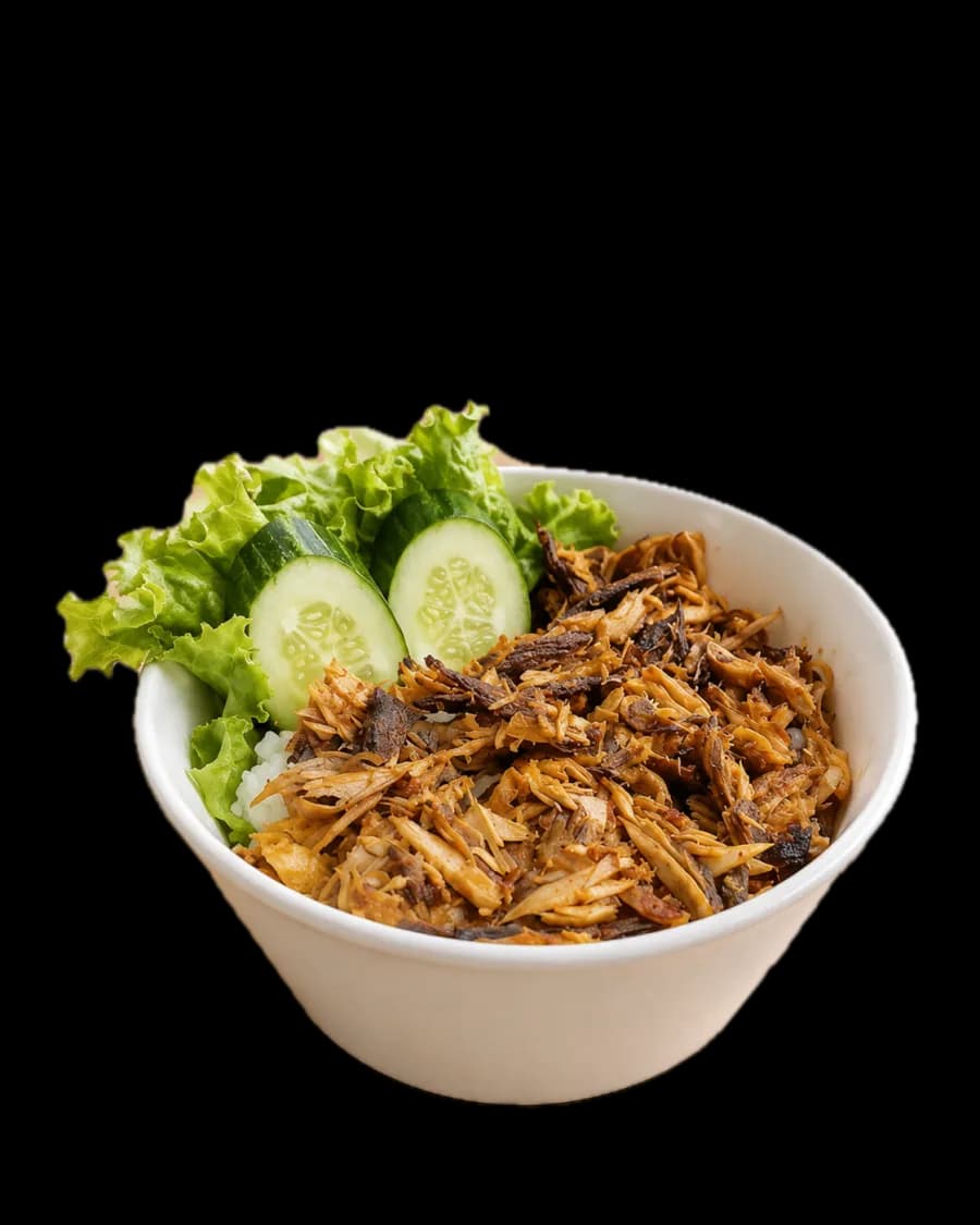 Nasi Tongkol Suwir Bowl
