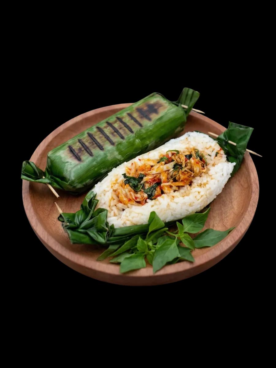 Nasi Bakar Cumi