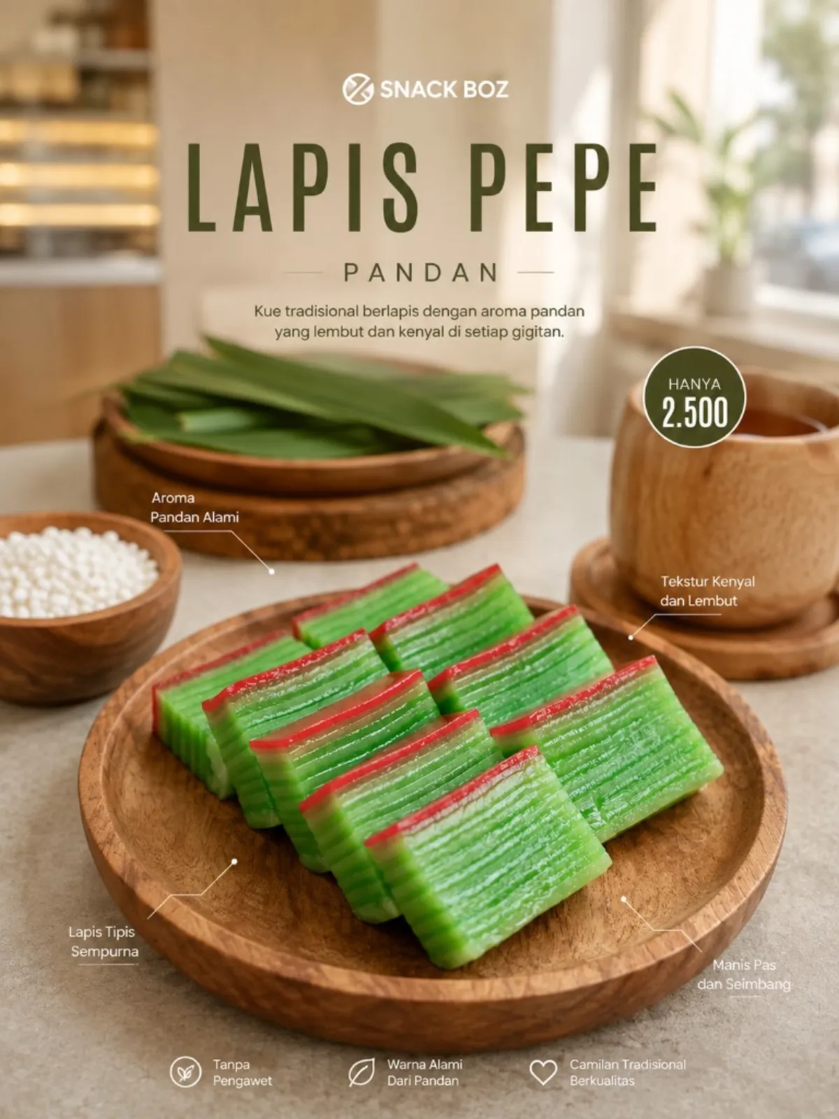 Poster Lapis Pepe Pandan