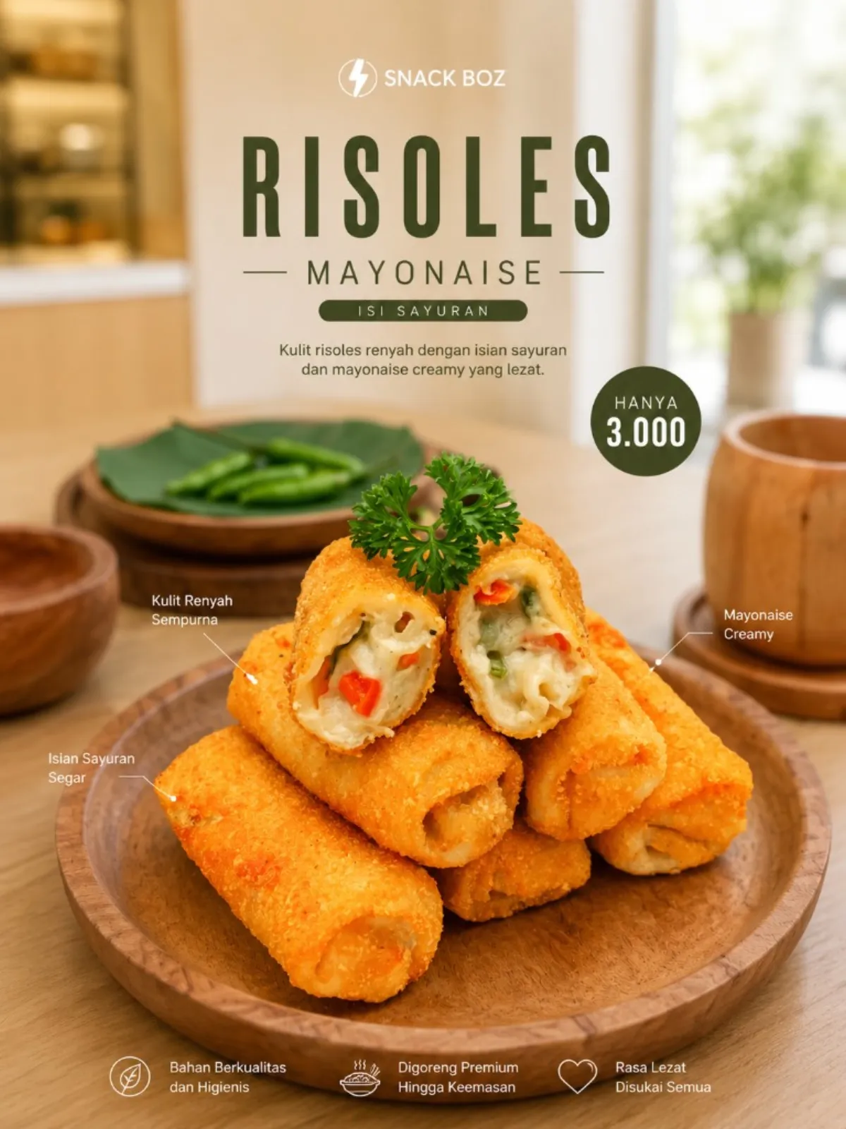 Poster Risoles Mayonaise